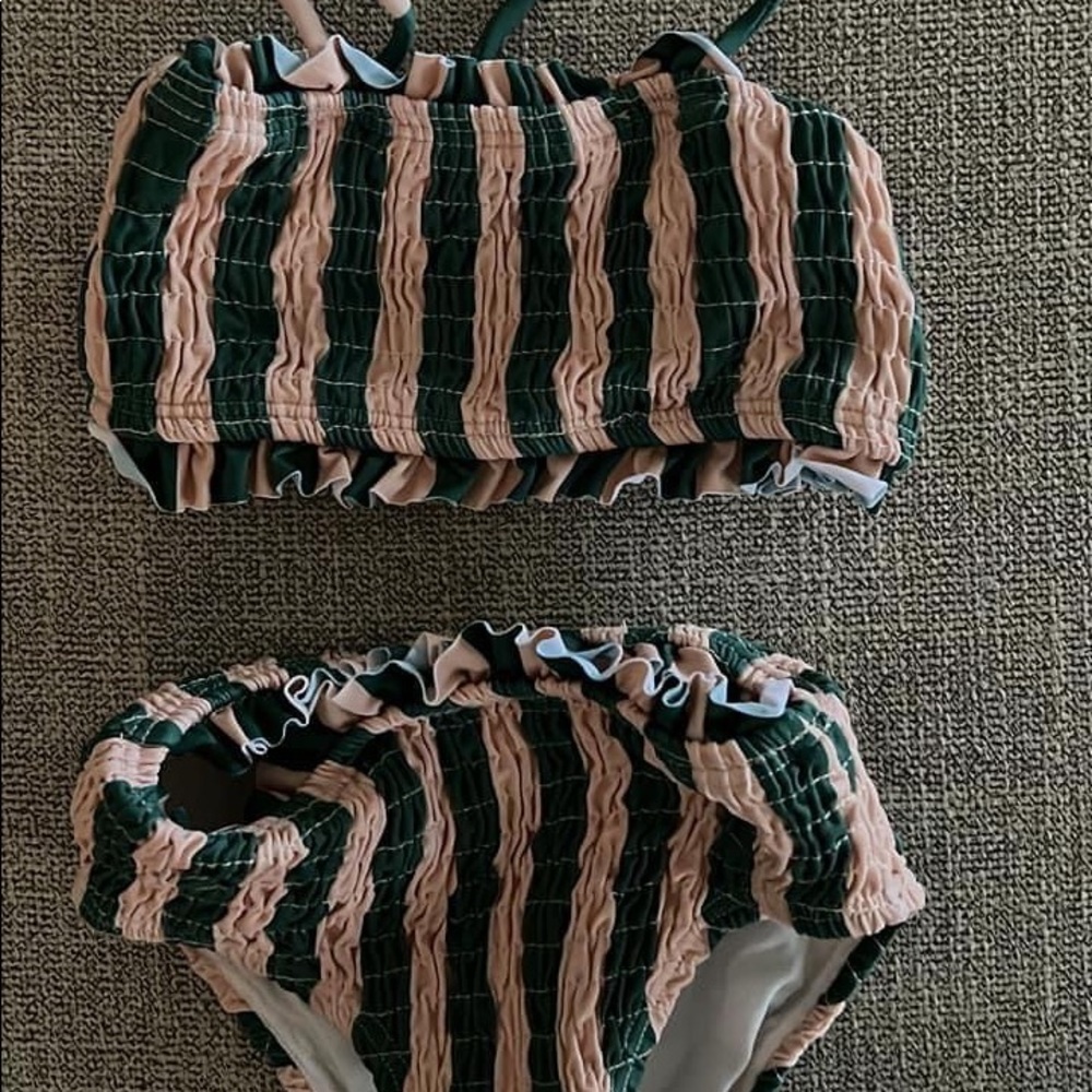 Fin & Vince watermelon stripe swim (2021 season)